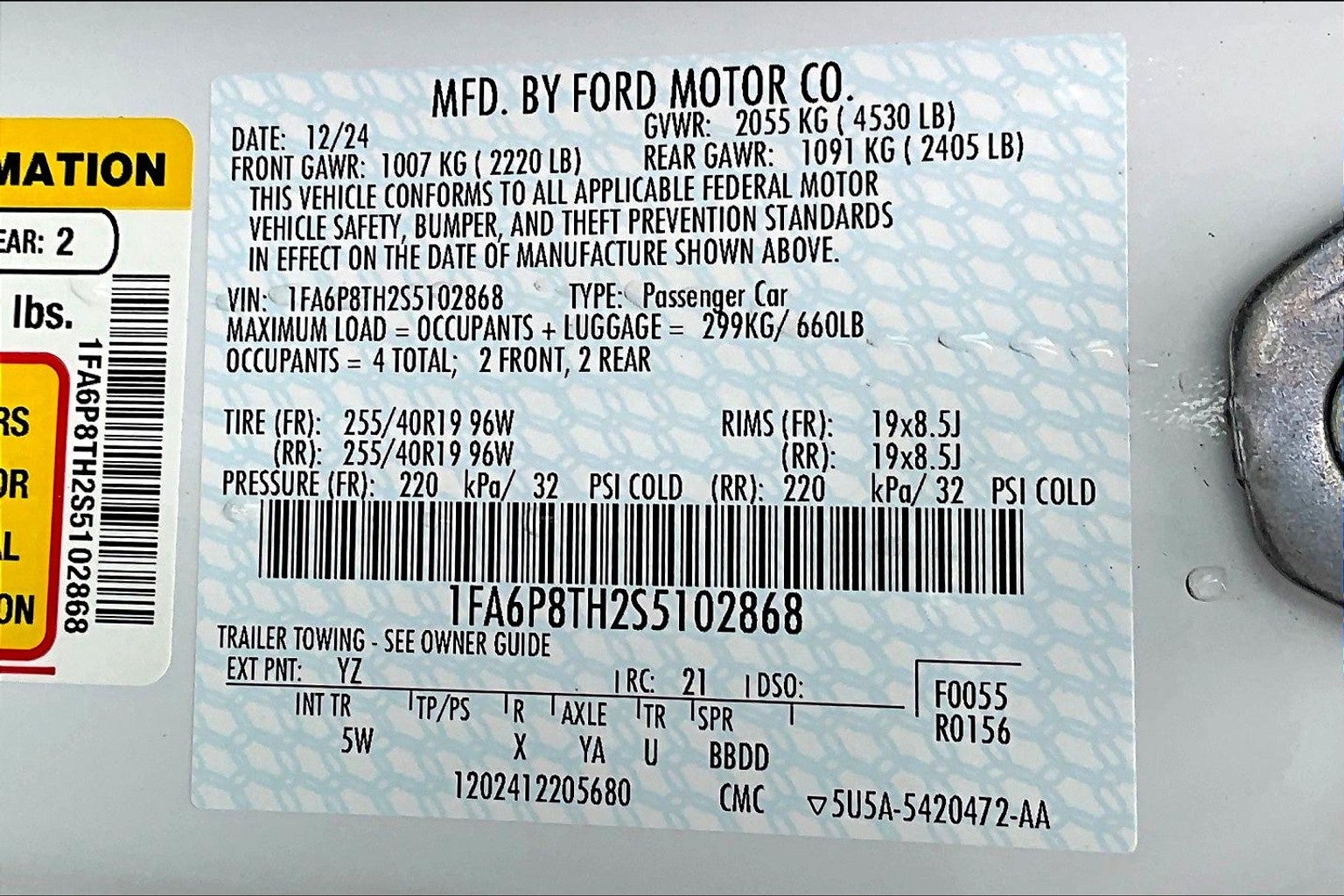 2025 Ford Mustang EcoBoost Premium