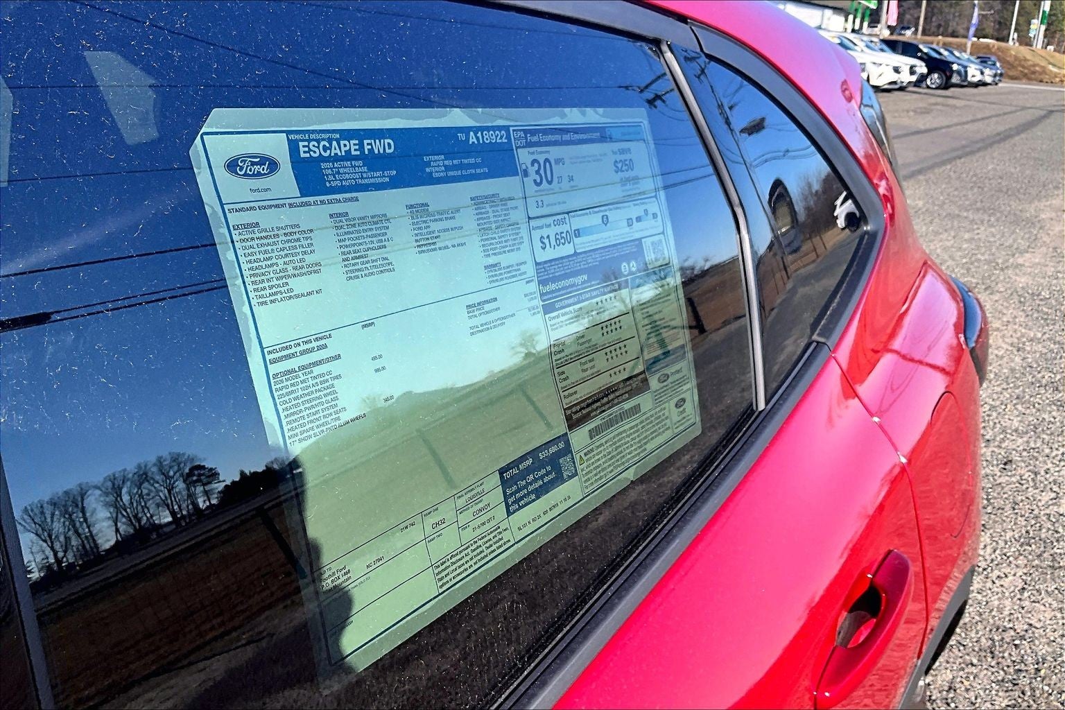 2026 Ford Escape Active