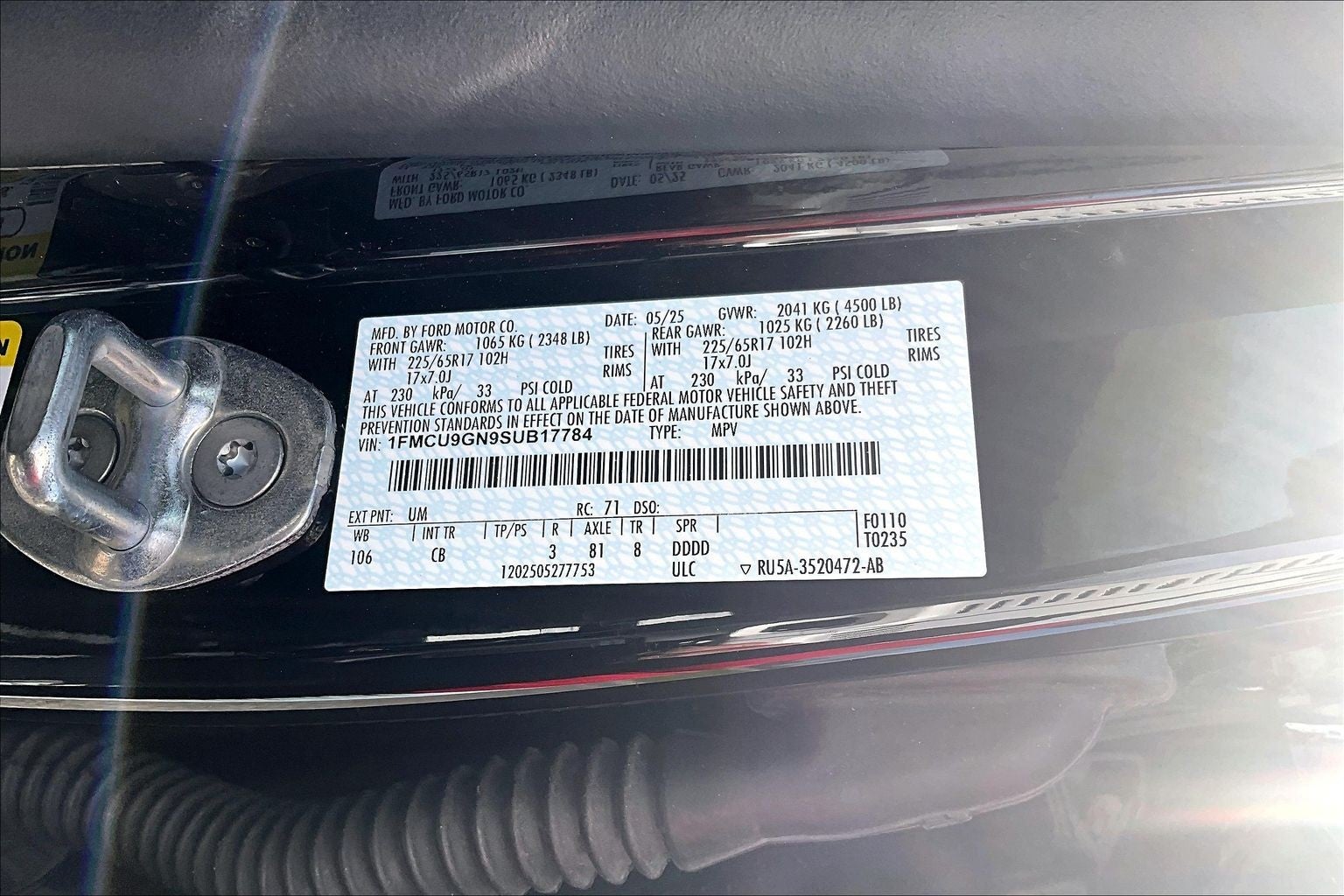 2025 Ford Escape Active