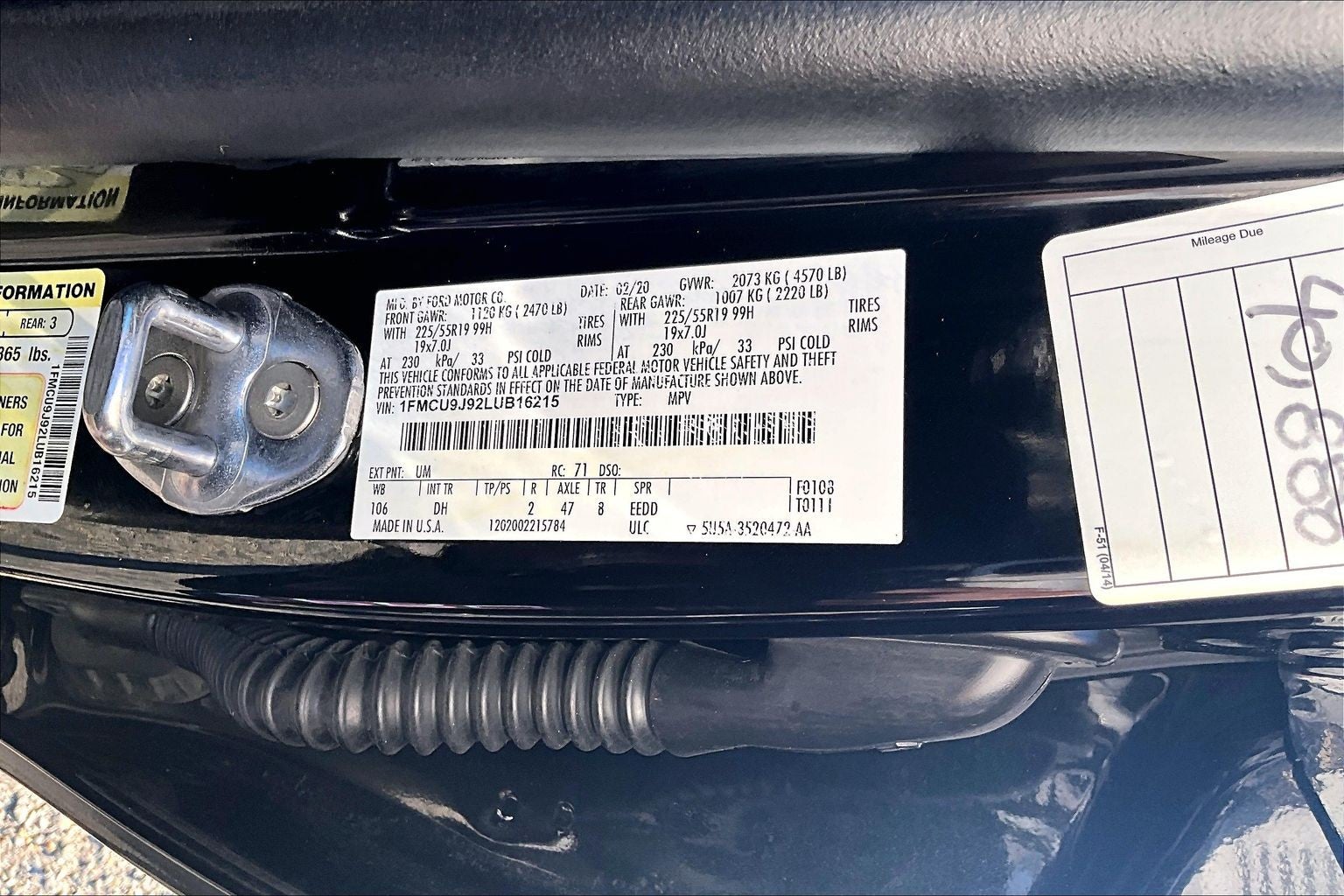 2020 Ford Escape Titanium