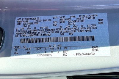 2026 Ford Escape ST-Line Select