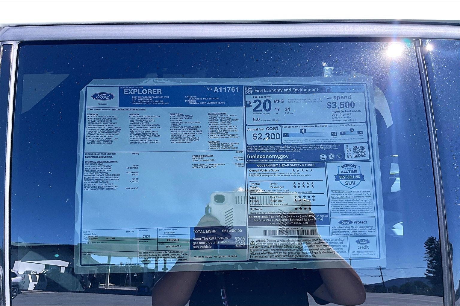 2027 Ford Explorer Platinum