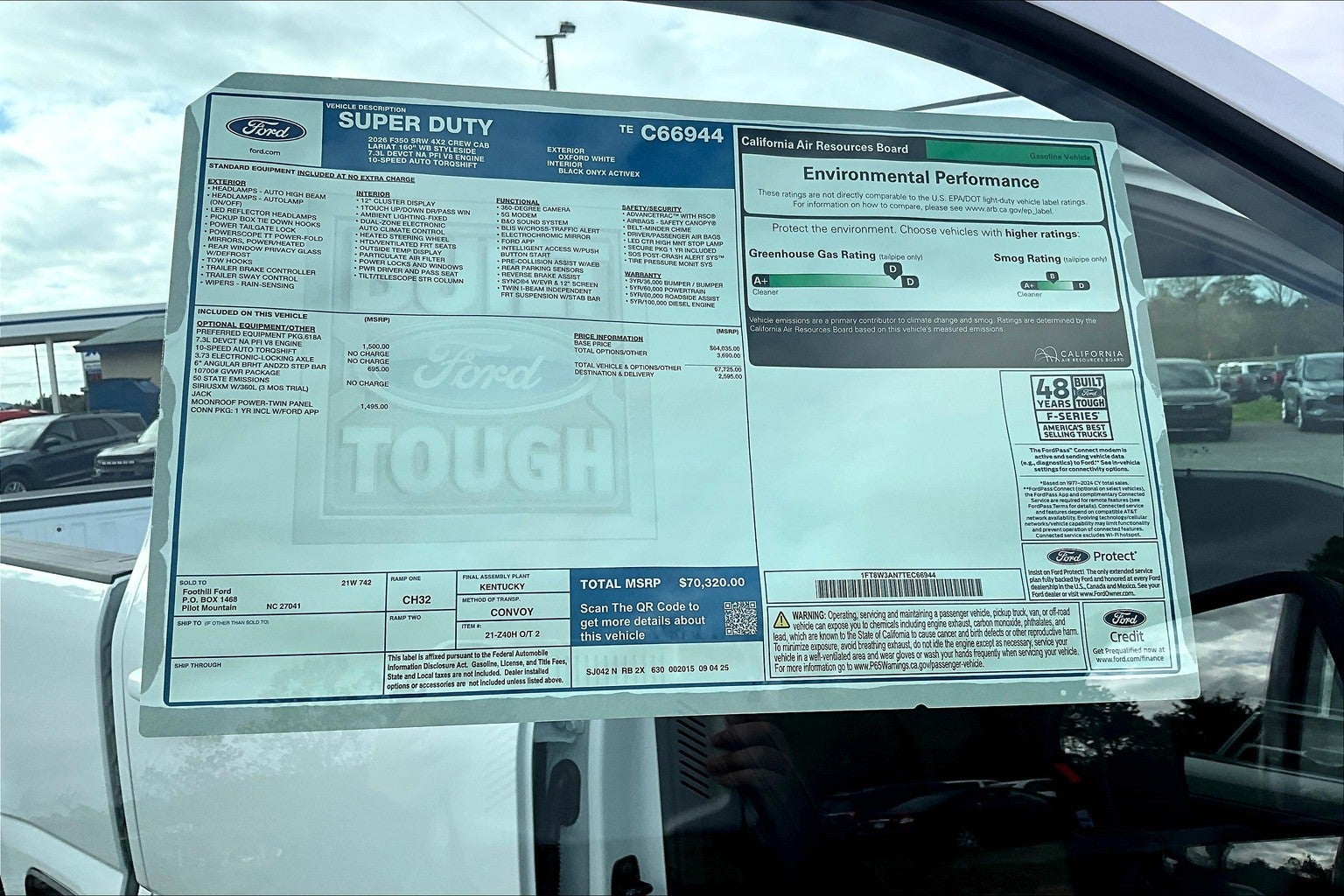 2026 Ford Super Duty F-350 SRW LARIAT