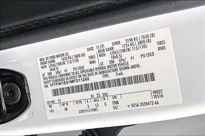 2021 Ford F-150 Base