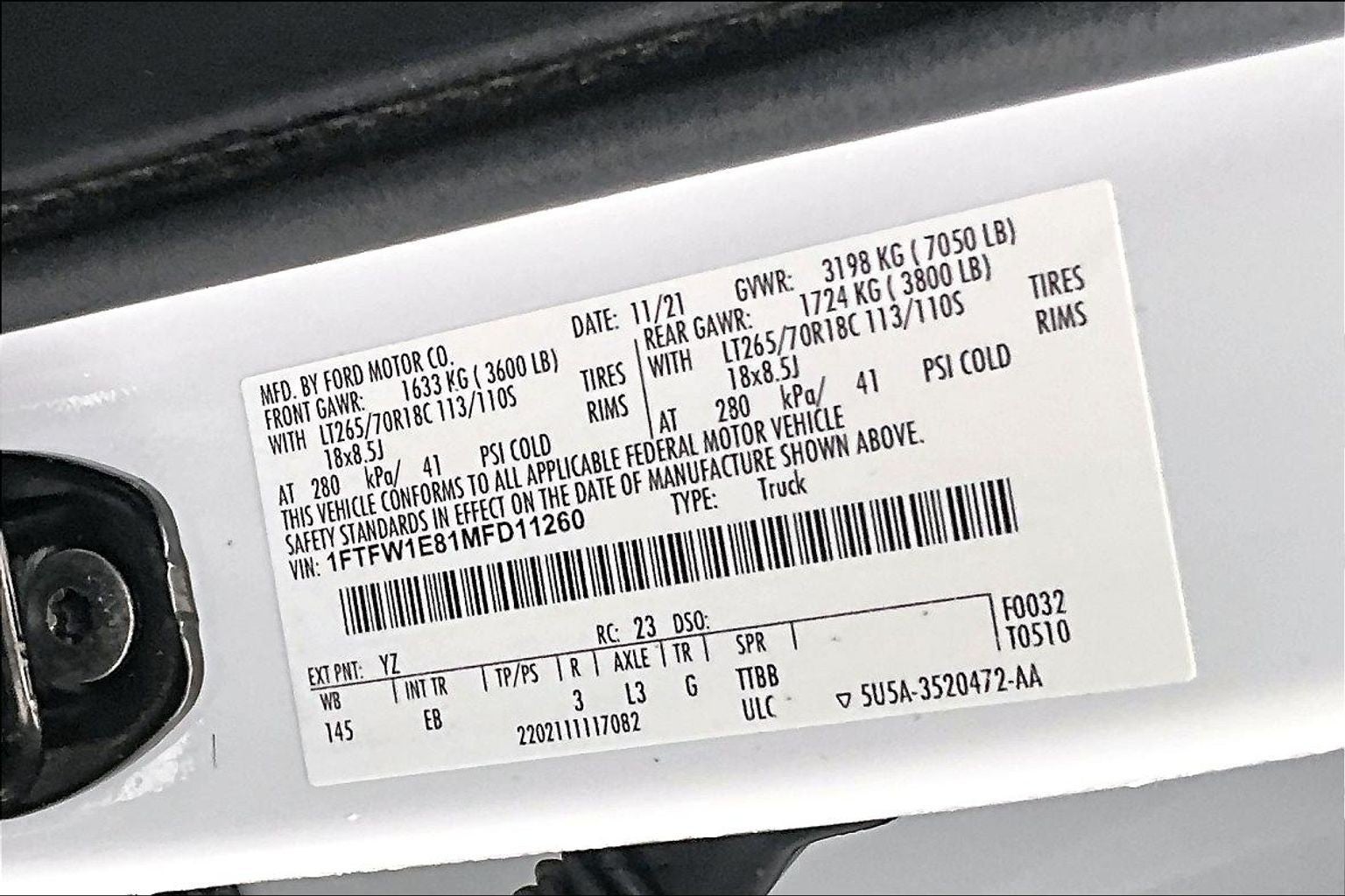 2021 Ford F-150 Base