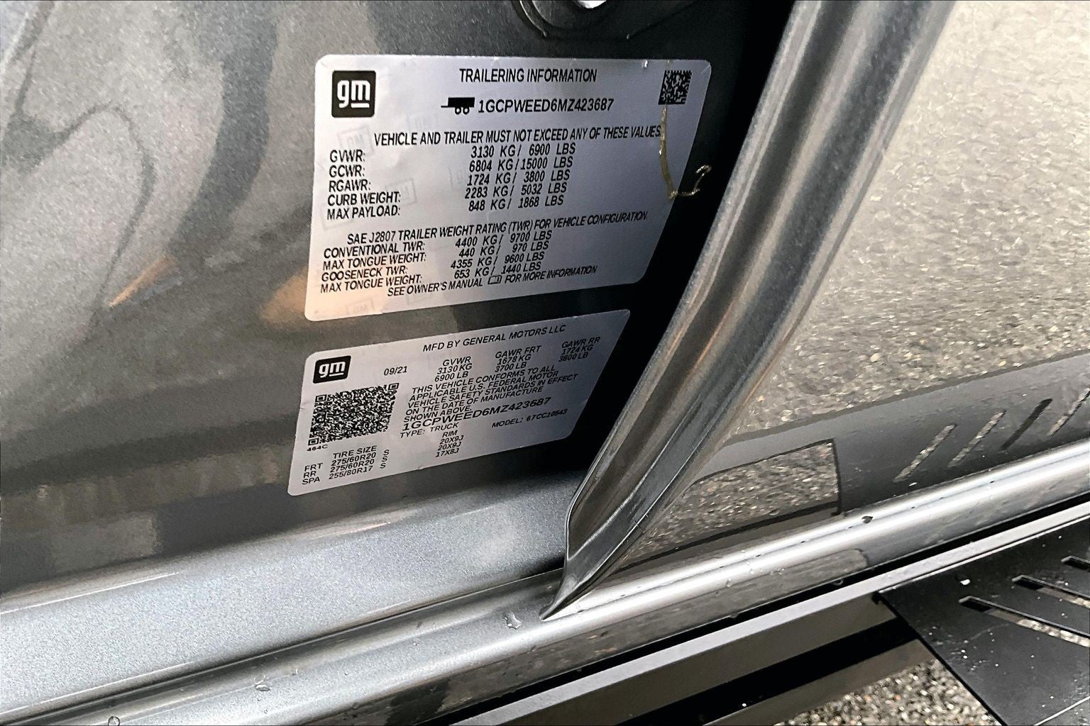 2021 Chevrolet Silverado 1500 LTZ