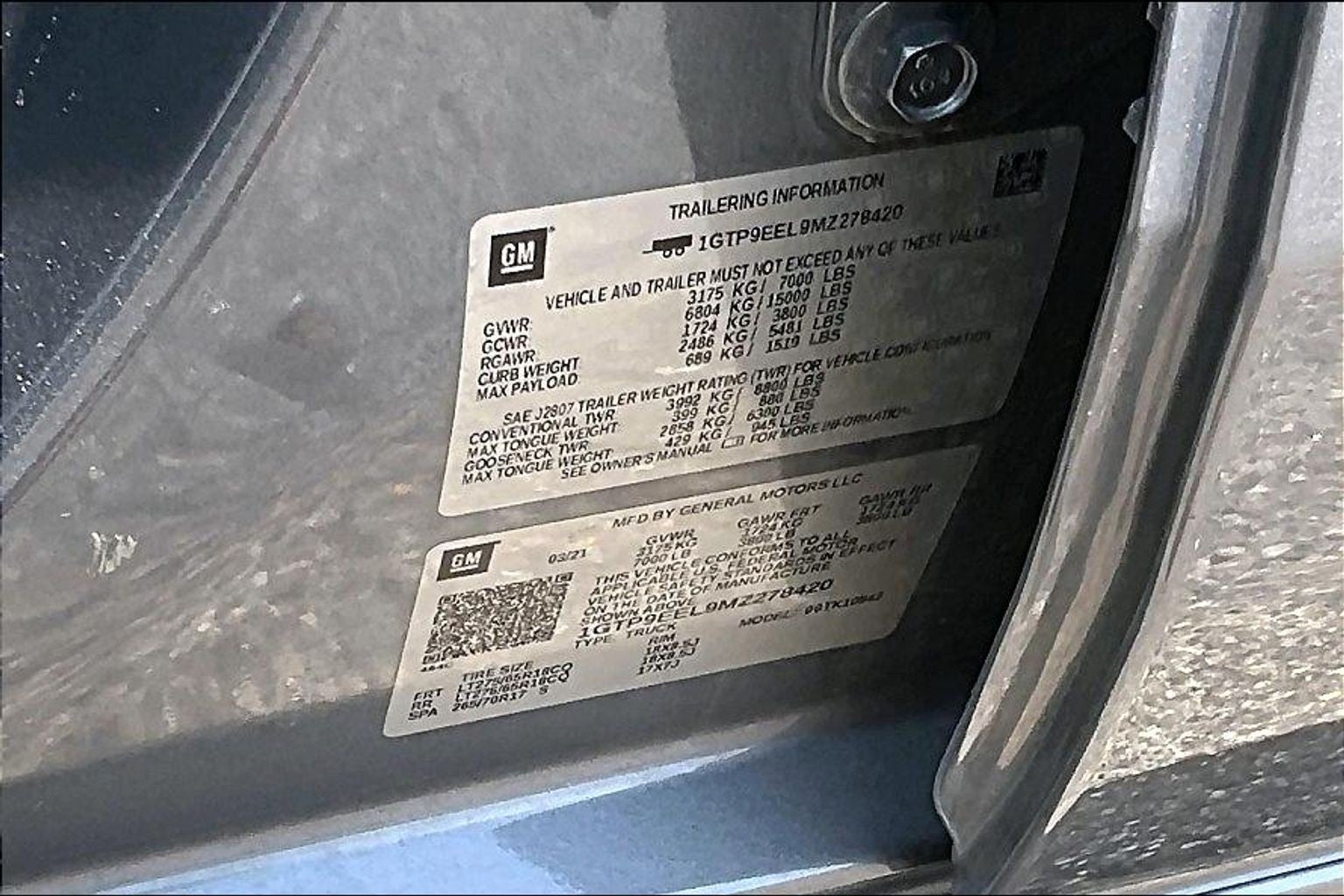 2021 GMC Sierra 1500 AT4