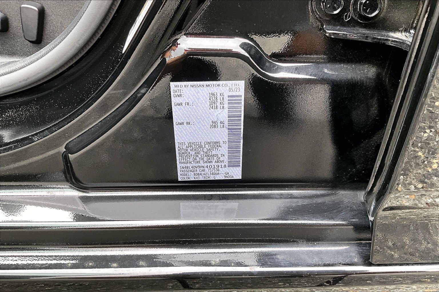 2023 Nissan Altima 2.5 SV