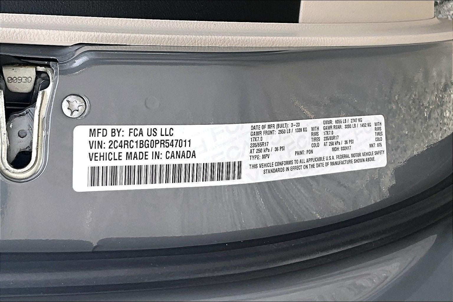 2023 Chrysler Pacifica Touring L