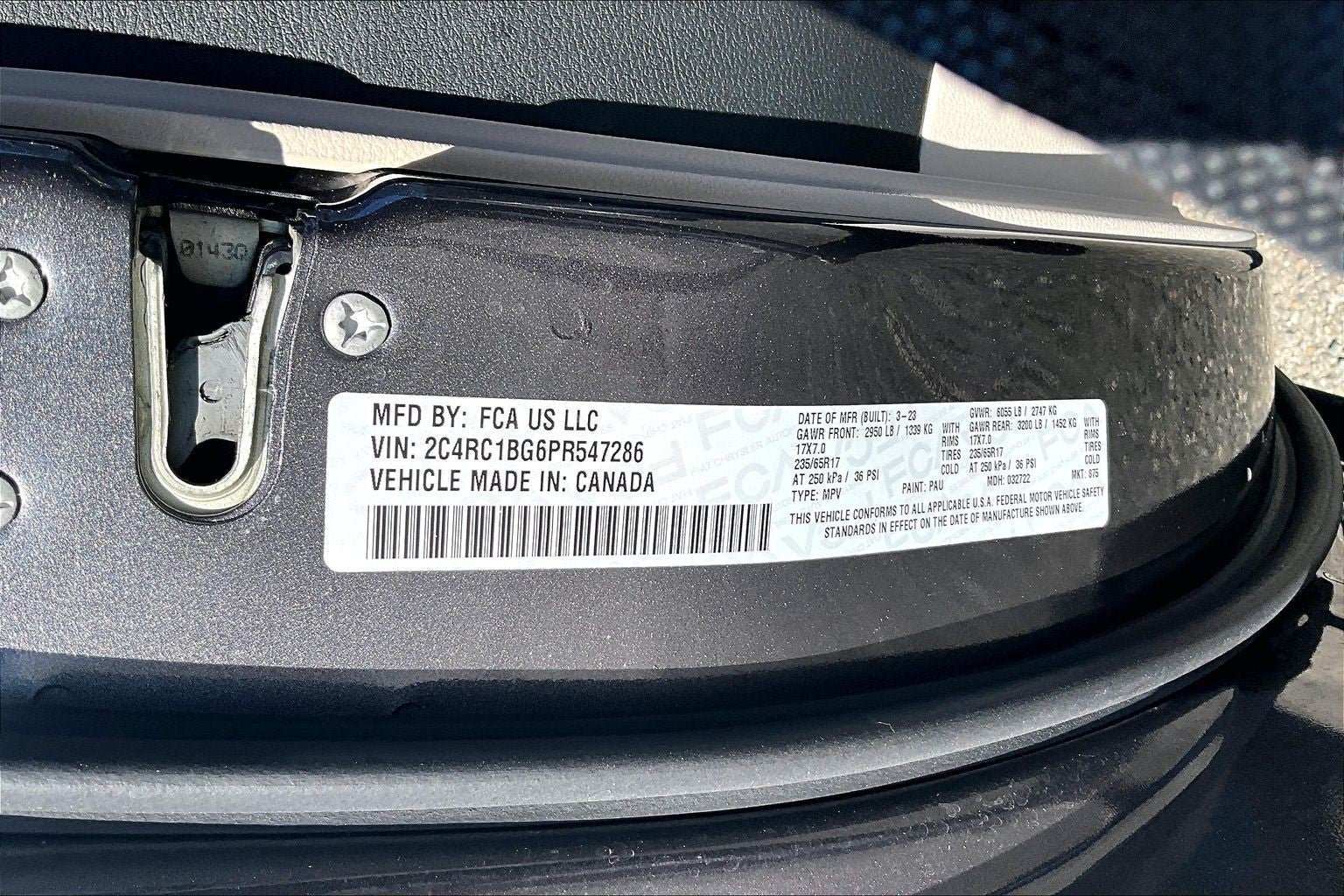 2023 Chrysler Pacifica Touring L