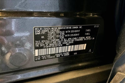 2020 Toyota RAV4 XLE