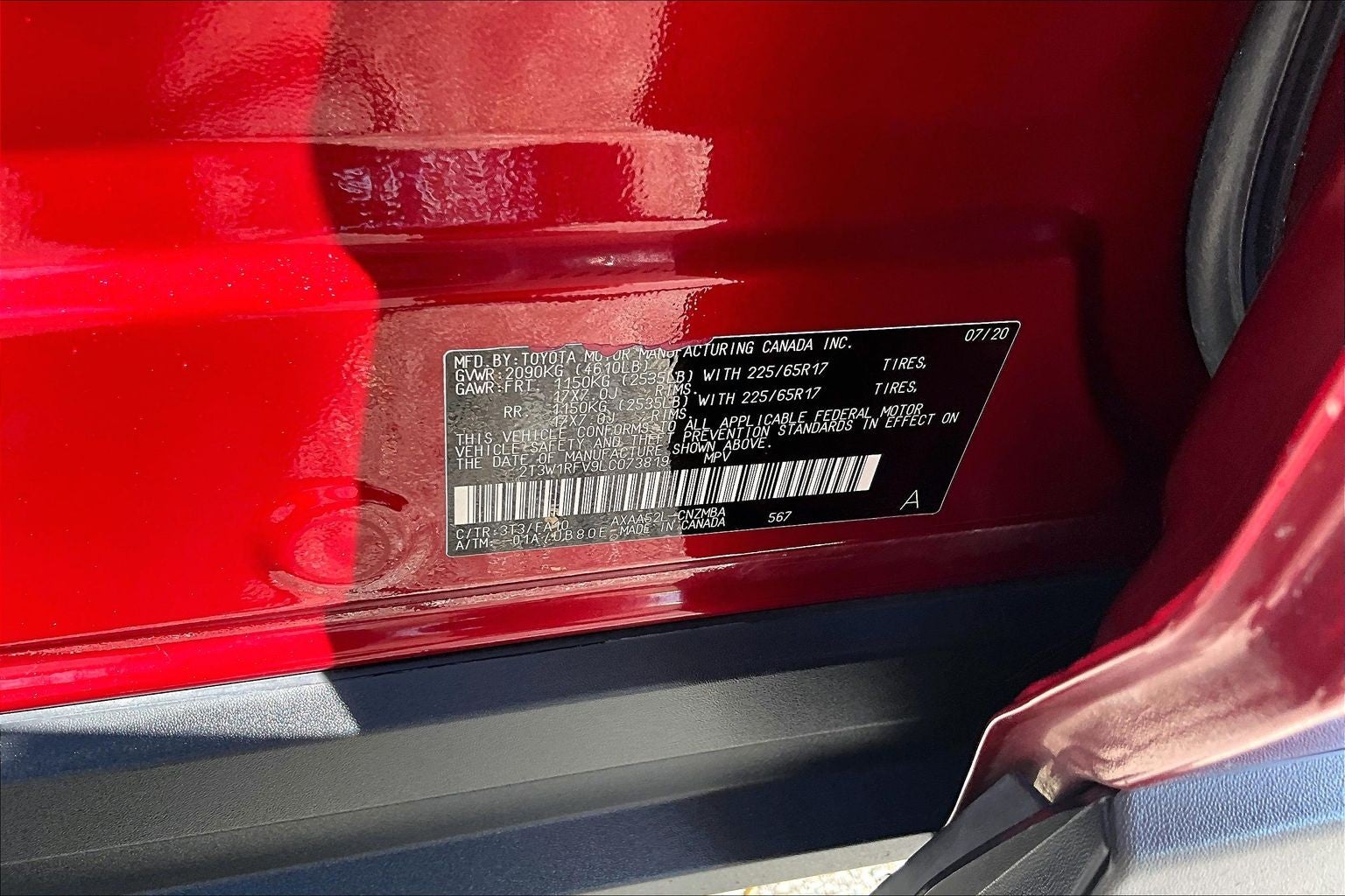 2020 Toyota RAV4 XLE