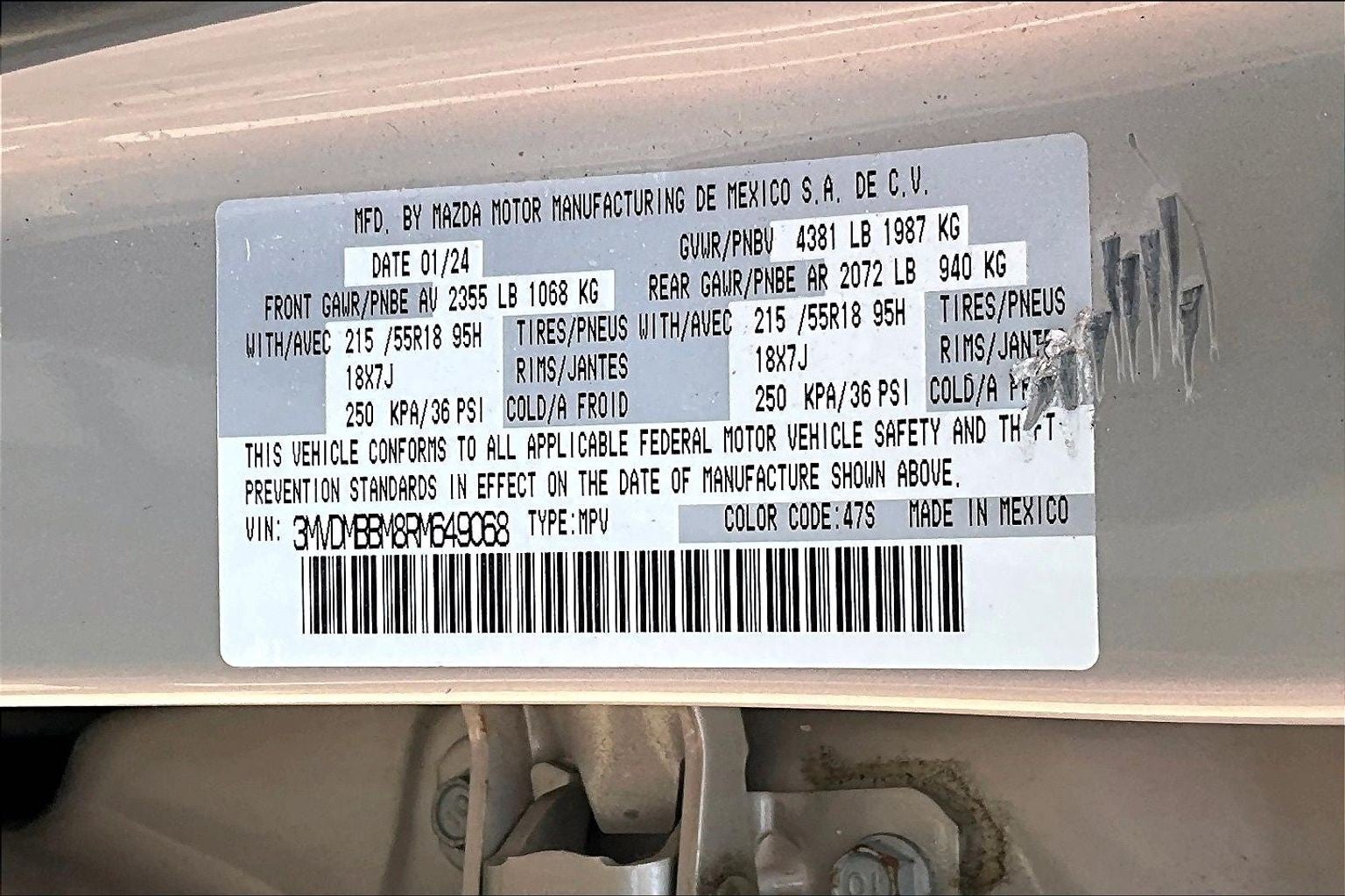 2024 Mazda Mazda CX-30 2.5 S Select Sport