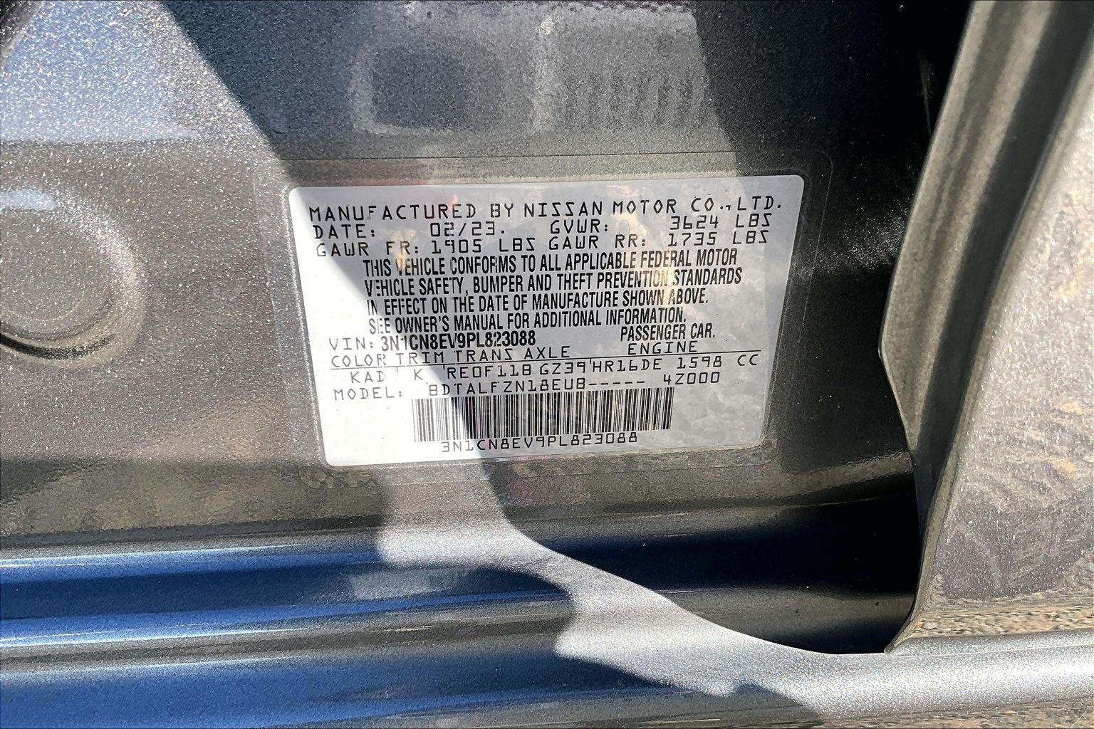 2023 Nissan Versa SV