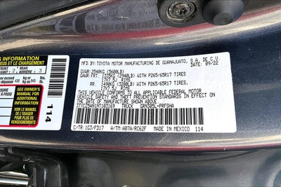 2022 Toyota Tacoma 4WD SR