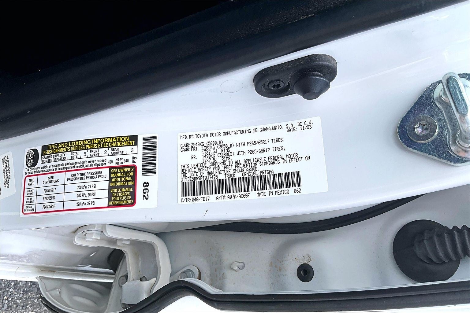 2023 Toyota Tacoma 4WD Base
