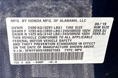 2019 Honda Passport EX-L