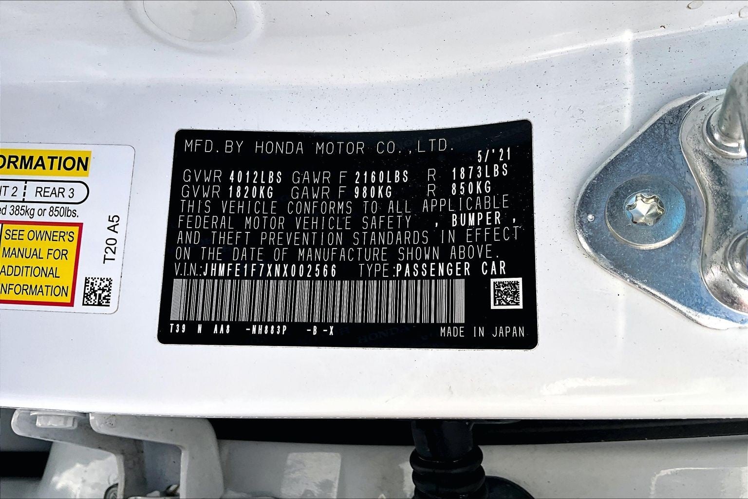 2022 Honda Civic Sedan EX