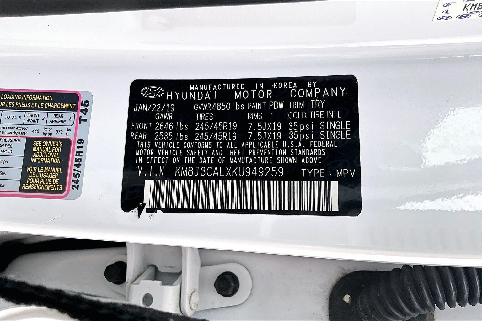 2019 Hyundai Tucson Night