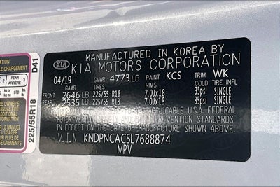 2020 Kia Sportage EX