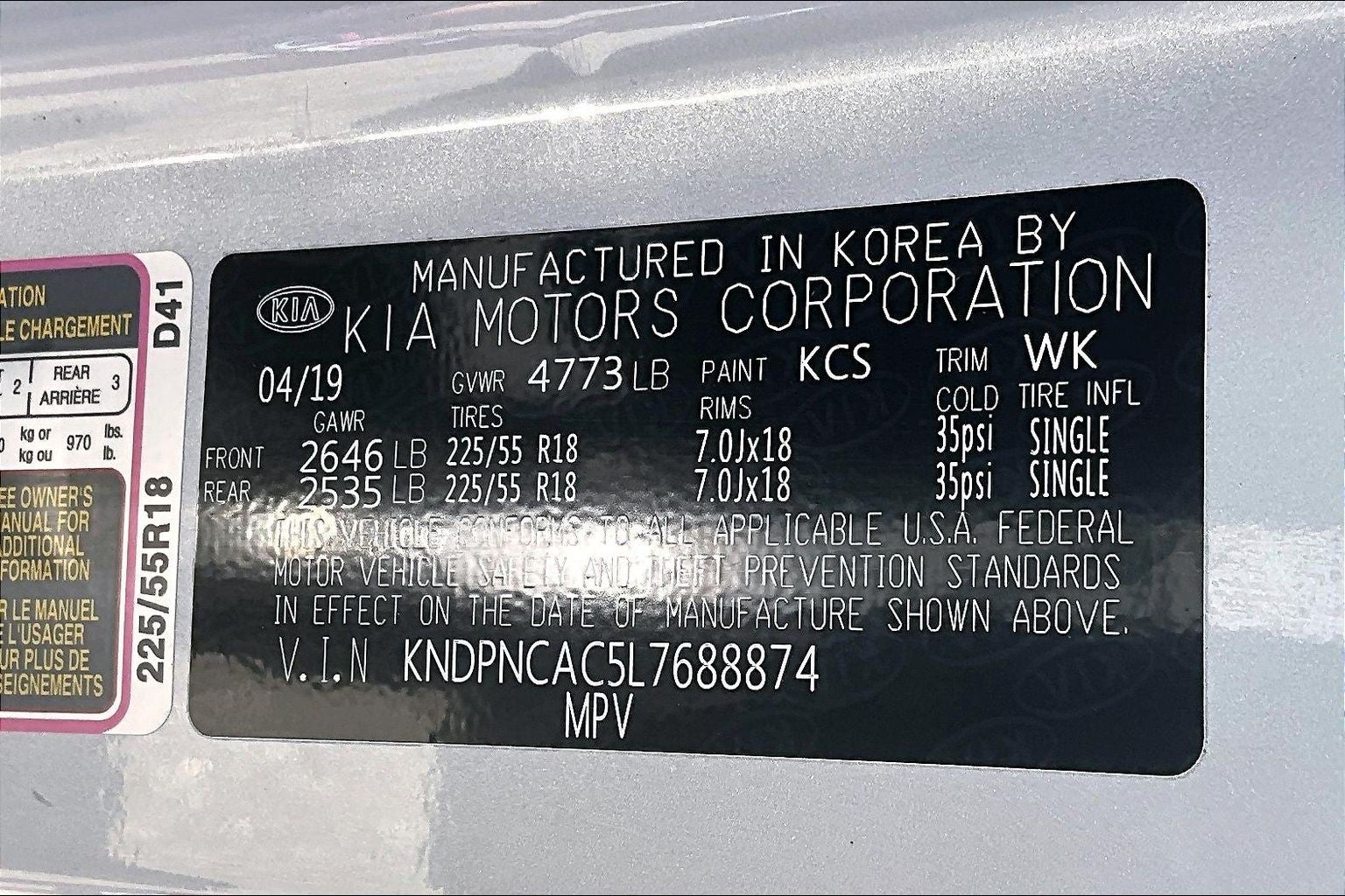 2020 Kia Sportage EX