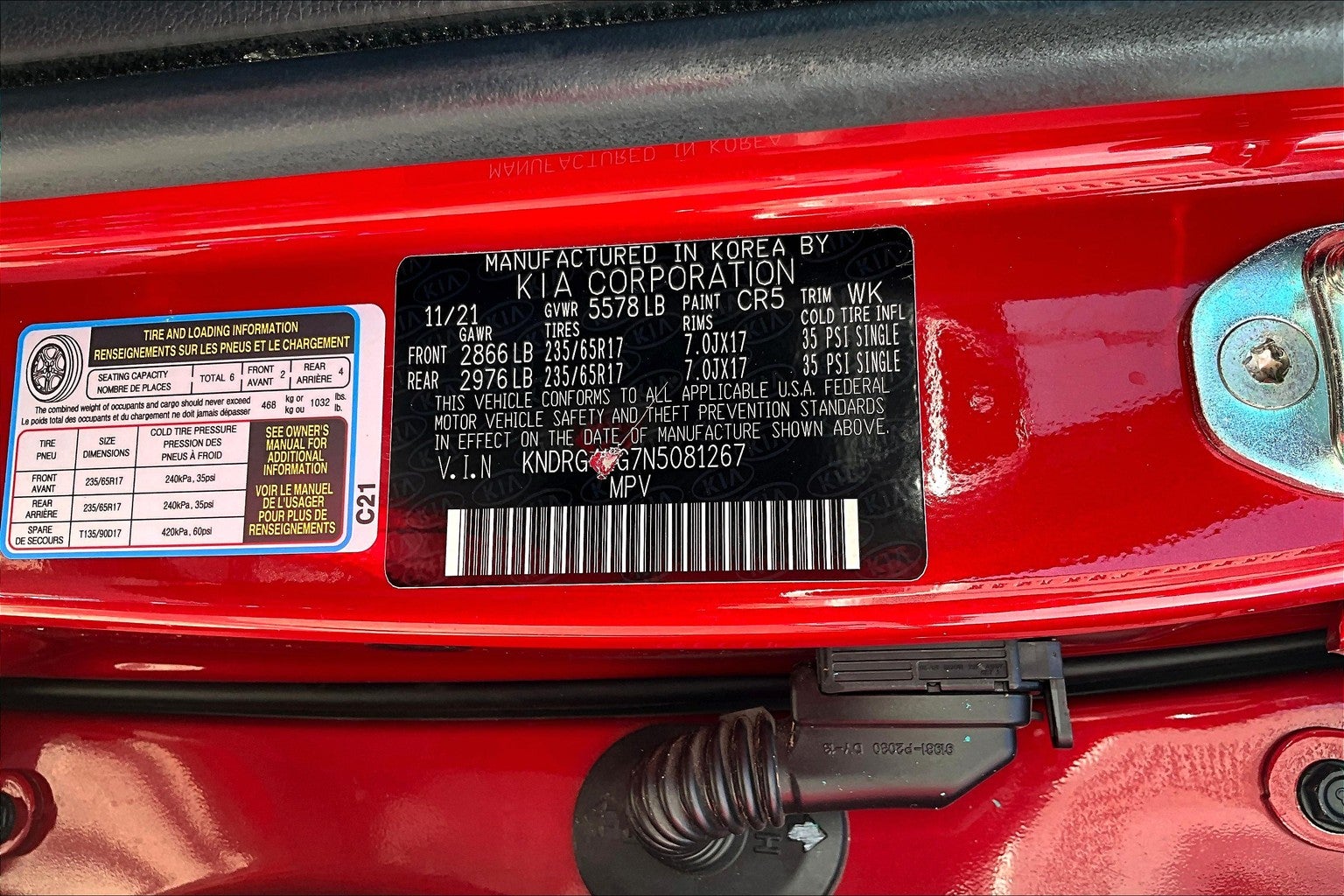 2022 Kia Sorento Hybrid S