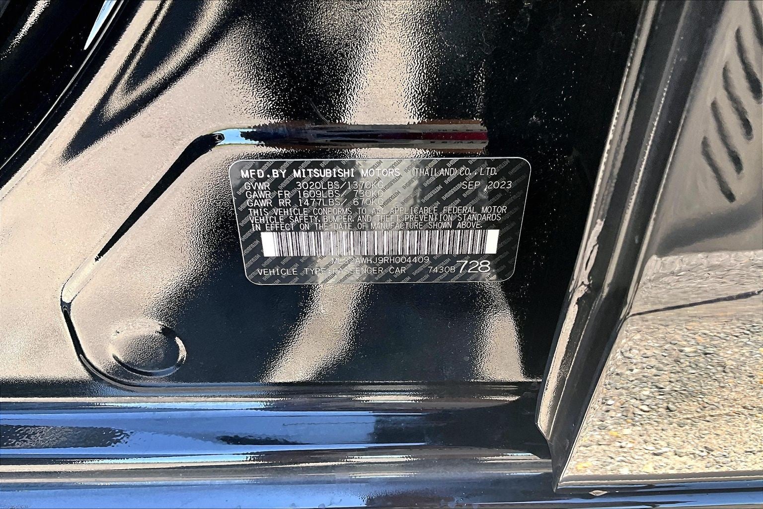 2024 Mitsubishi Mirage Base
